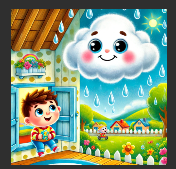 Ο Μιχάλης, το Σύννεφο και η Χαρούμενη Βροχή