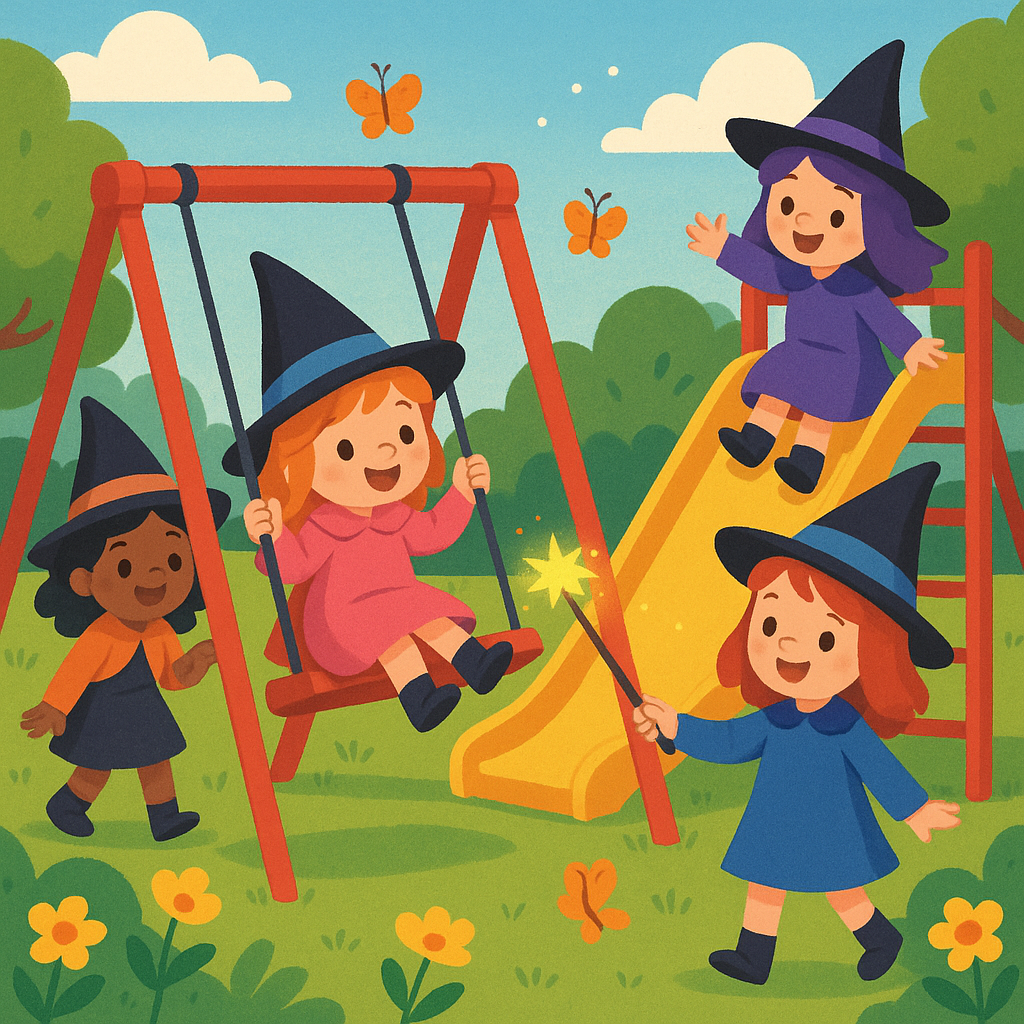 Η Μικρή Μαγισσούλα και η Μαγική Παιδική Χαρά
