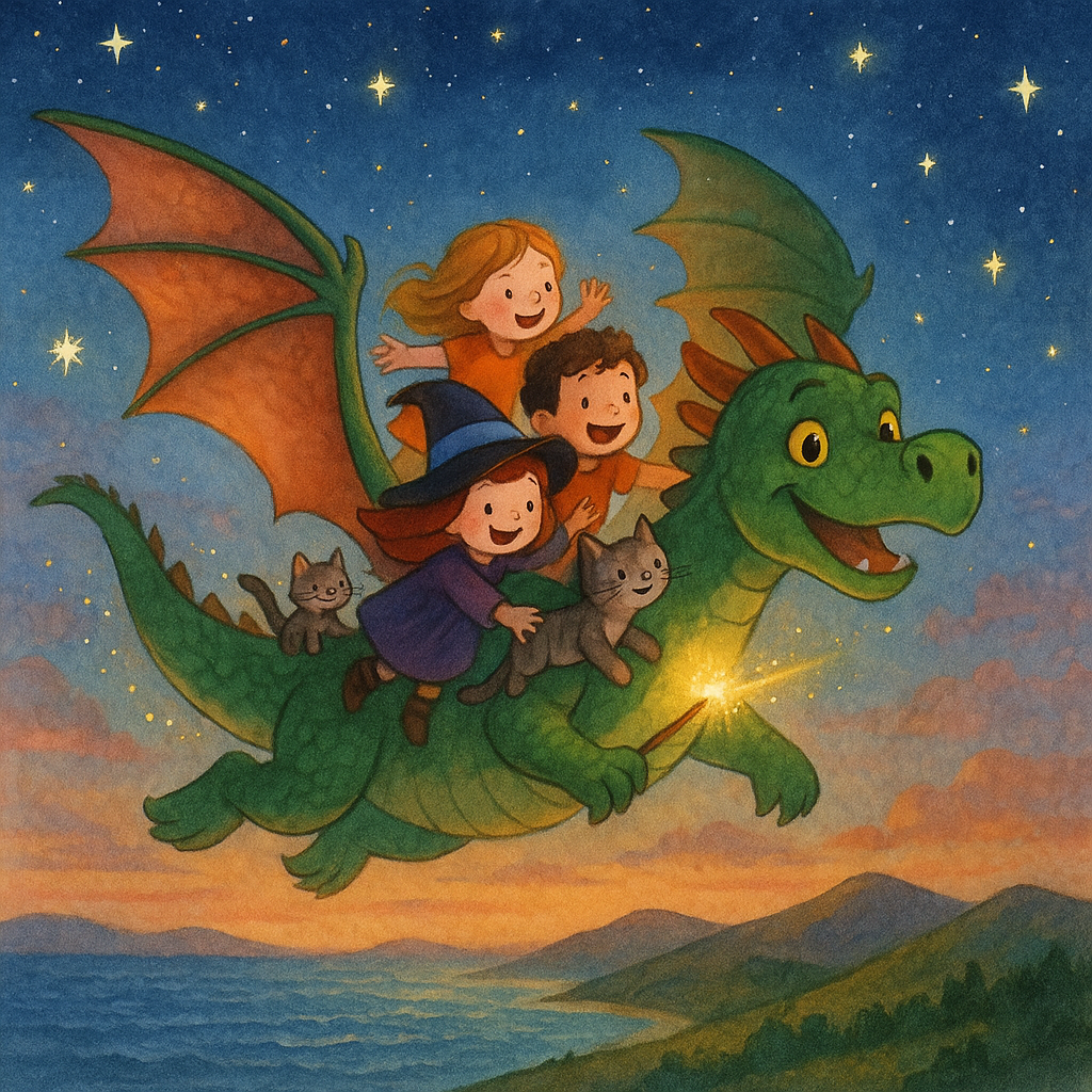 Η Μαγισσούλα και το Μυστικό Φτερό του Δράκου