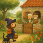 🏡✨ Η Μαγισσούλα και το Ταξίδι στο Μαγικό Χωριό