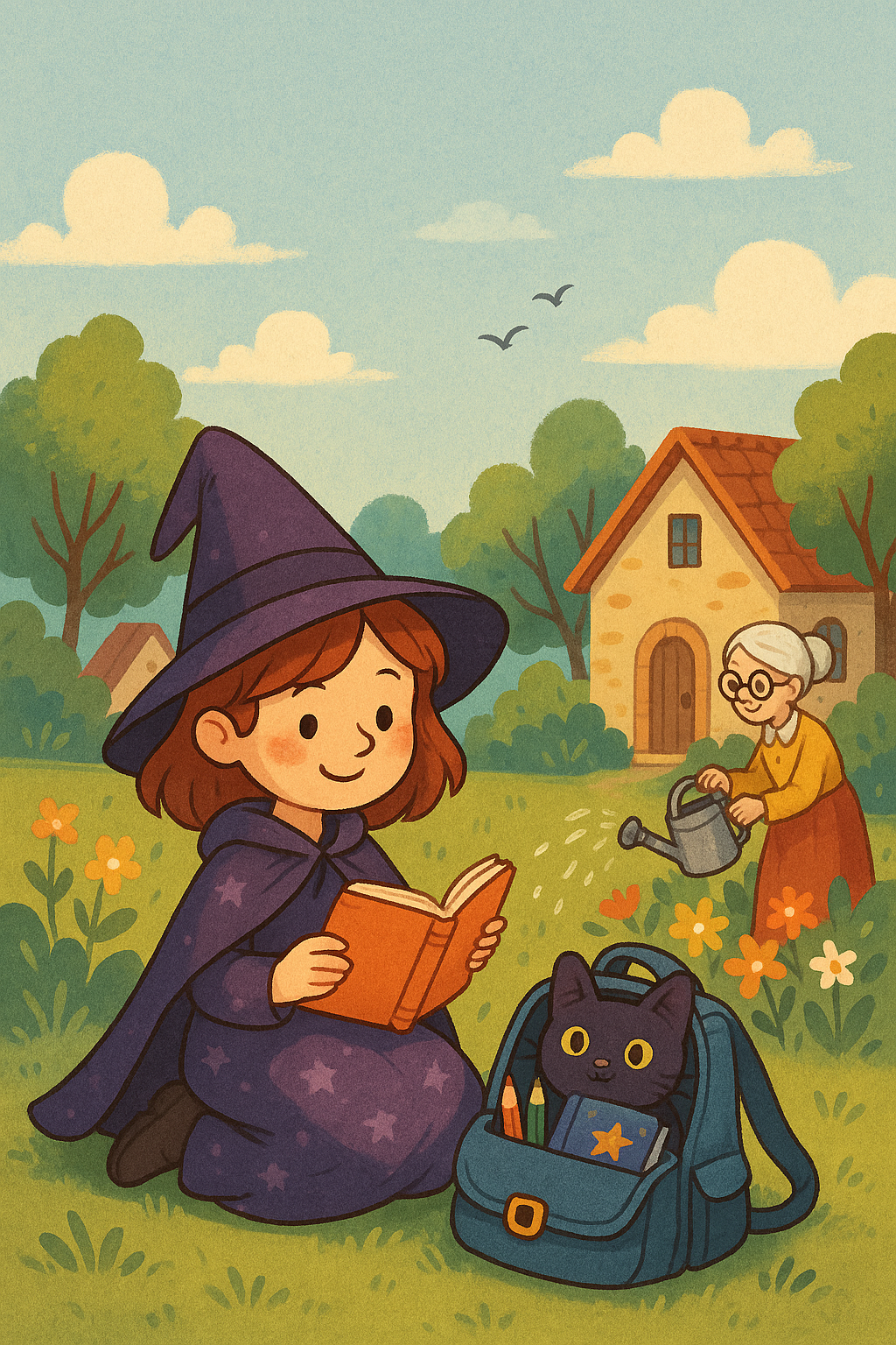 📚✨ Η Μαγισσούλα Ετοιμάζεται για το Σχολείο