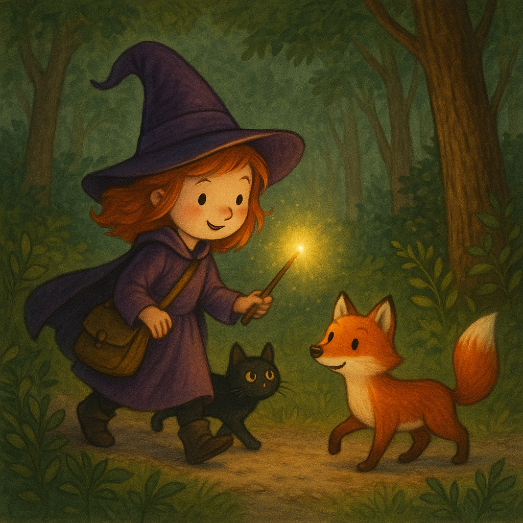 🦊✨ Η Μαγισσούλα και η Χαμένη Αλεπού