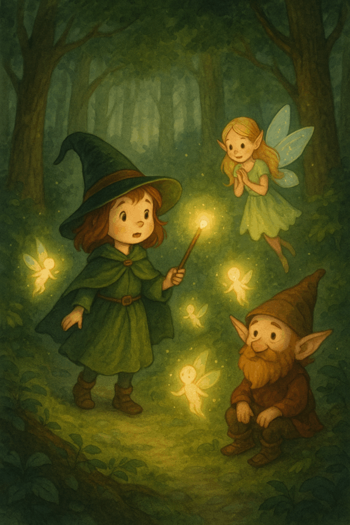 🌲 Η Μαγισσούλα και το Μυστικό Τραγούδι του Δάσους