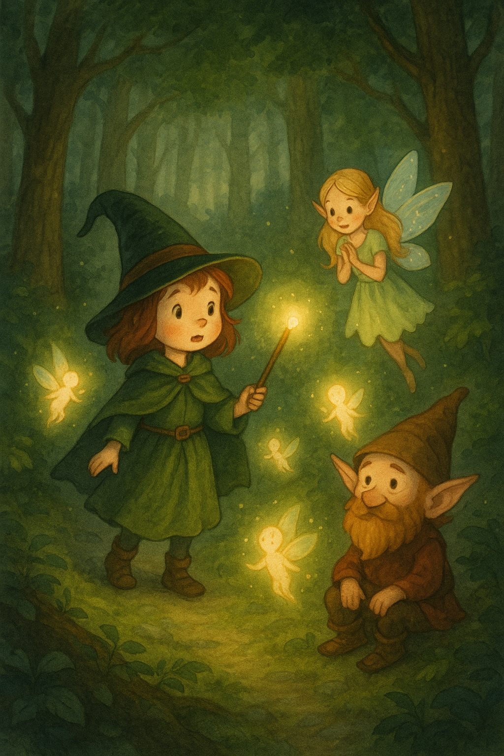 🌲 Η Μαγισσούλα και το Μυστικό Τραγούδι του Δάσους