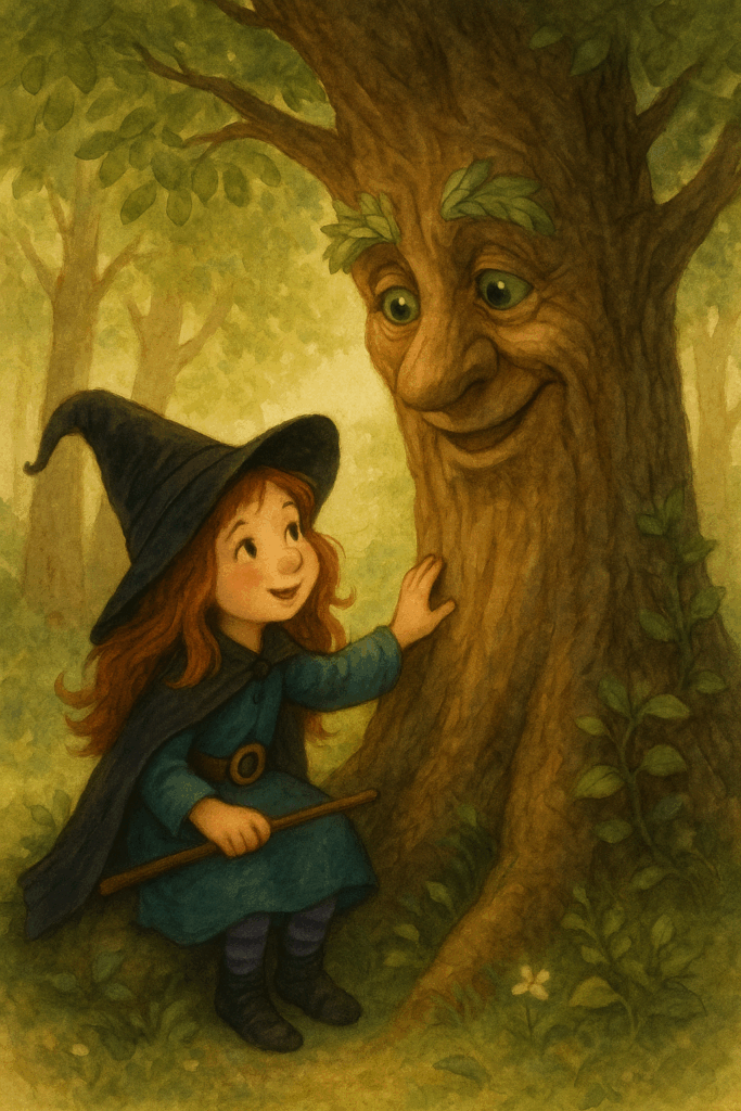 🧙‍♀️ Η Μαγισσούλα και το Δέντρο που Μιλούσε